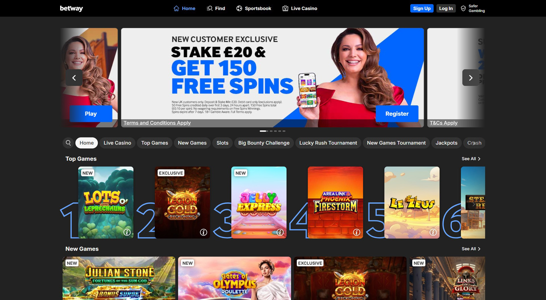 3. Betway Casino