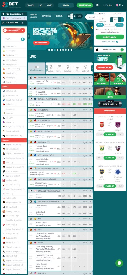 22BET Casino